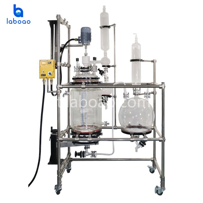 Reattore filtrante per cristallizzazione da laboratorio da 50 litri 80 litri per CBD isolato