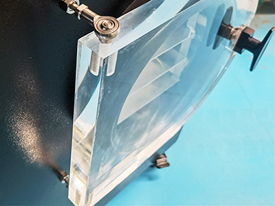 Liofilizzatore per uso domestico di piccole dimensioni da 1-2 kg per alimenti dettaglio - La porta in plexiglass trasparente visibile, può osservare direttamente il processo di liofilizzazione dei materiali.