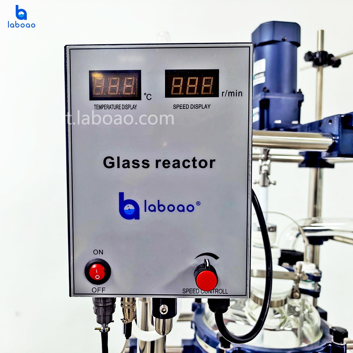 10-100L Reattore in vetro con rivestimento a tre strati