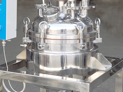 Reattore chimico rivestito in acciaio inossidabile da 10 litri dettaglio - Corpo del bollitore in acciaio inossidabile, anticorrosione, resistenza alle alte temperature, resistenza all'alta pressione.
