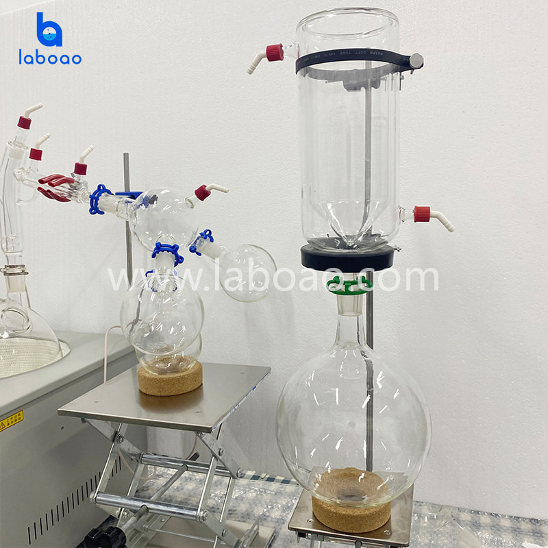 Distillazione molecolare a percorso breve da 10 litri