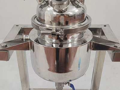 Reattore piccolo in acciaio inossidabile rivestito da 2 litri dettaglio - Corpo del bollitore in acciaio inossidabile, anticorrosione, resistenza alle alte temperature, resistenza alle alte pressioni.