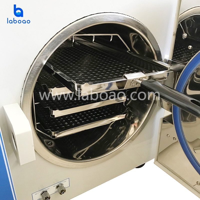 Sterilizzatore a vapore automatico da banco con asciugatura