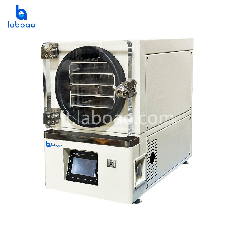 Liofilizzatore da banco mini con pompa del vuoto integrata