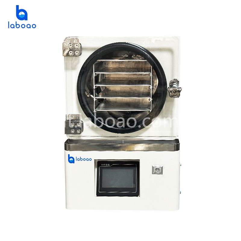 Liofilizzatore da banco mini con pompa del vuoto integrata