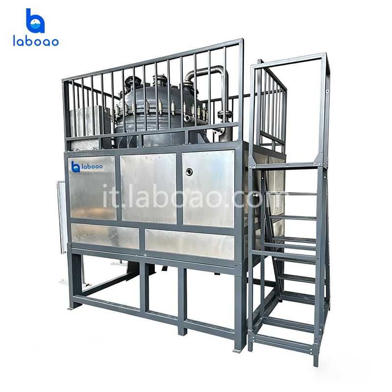 Macchina intelligente antideflagrante per il recupero di solventi a funzionamento continuo