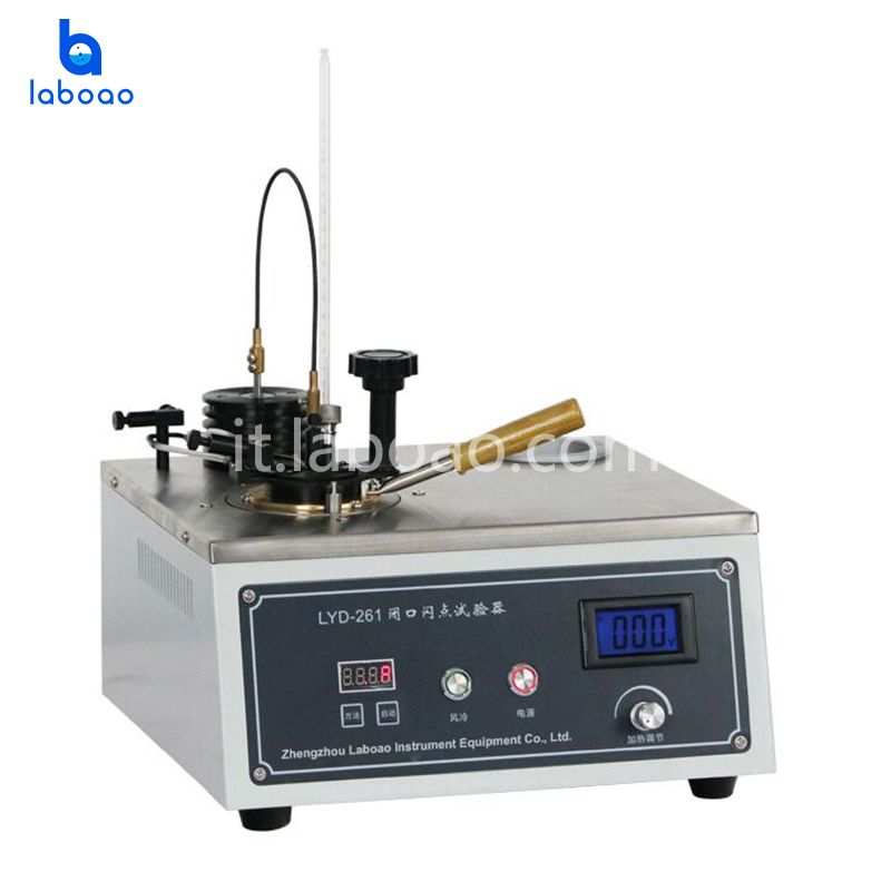 Tester del punto di infiammabilità a tazza chiusa Pensky-Martens per petrolio